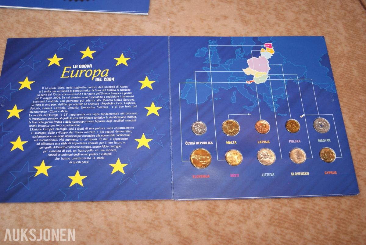 Mynt Sett Euro & Utland! 1