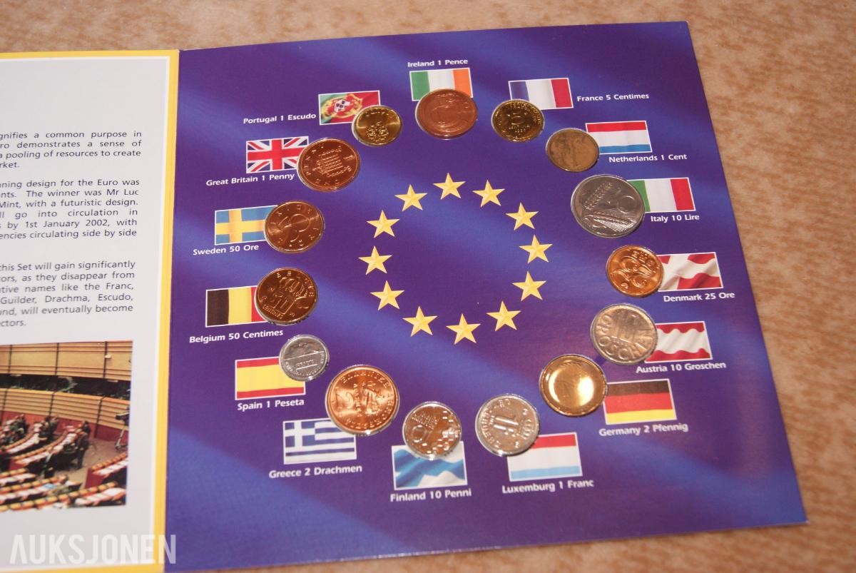 Mynt Sett Euro & Utland! 1