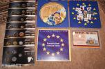 Div. Mynt Sett Euro & Utland! Ingen minstepris