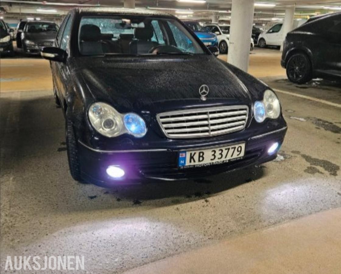 2006 Mercedes-Benz C 180 KOMPRESSOR 1.8 BENSIN 143HK AUTOMAT CRUISEKONTROLL