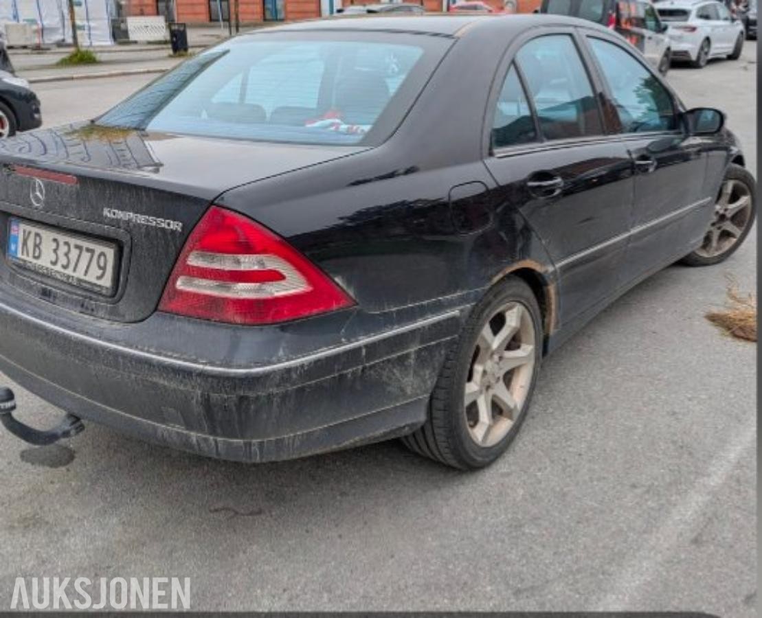 2006 Mercedes-Benz C 180 KOMPRESSOR 1.8 BENSIN 143HK AUTOMAT CRUISEKONTROLL