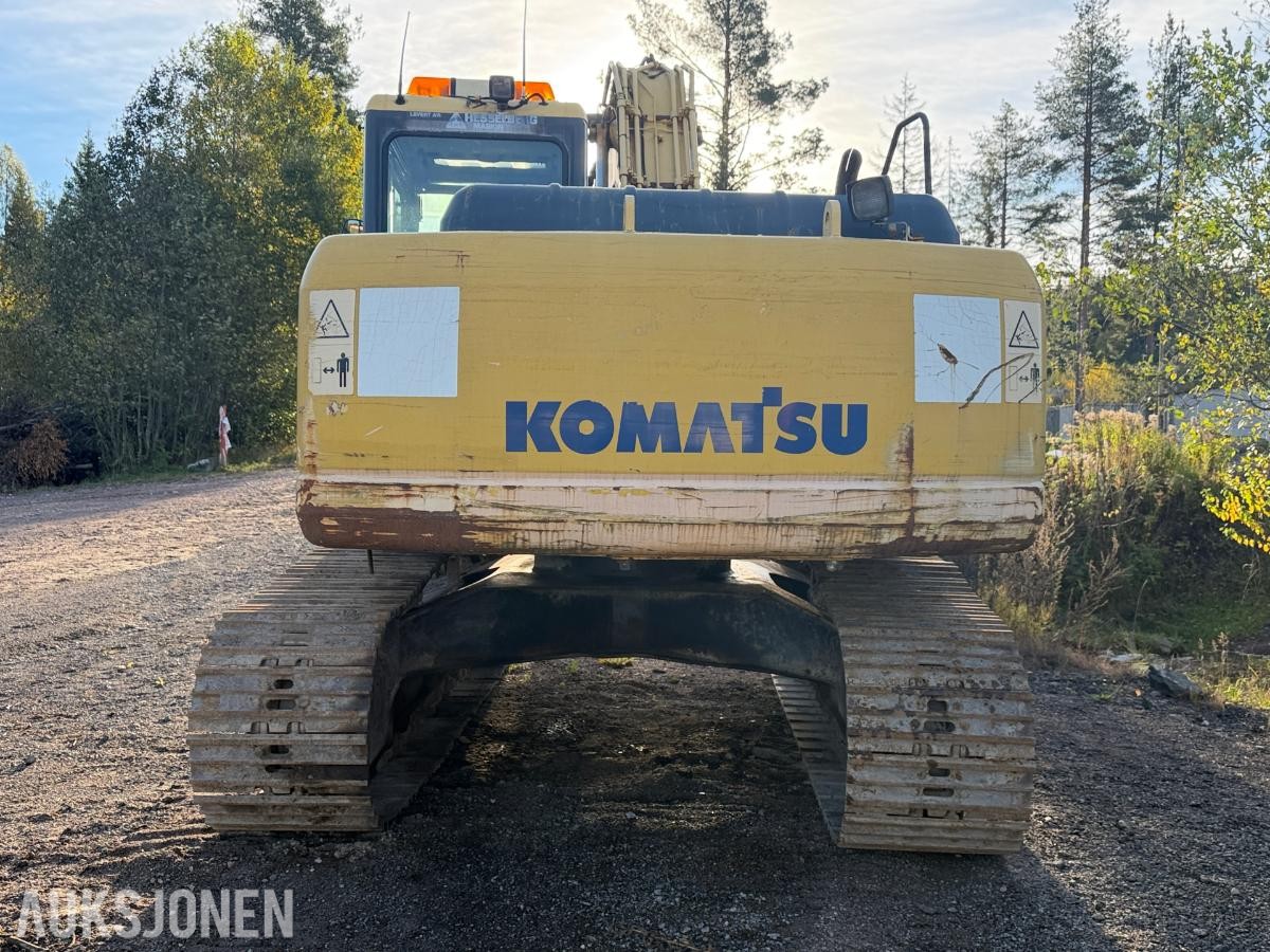 2003 Komatsu PC180LC-7K gravemaskin med skuffe - Sentralsmøring
