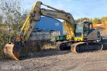 2003 Komatsu PC180LC-7K gravemaskin med skuffe - Sentralsmøring