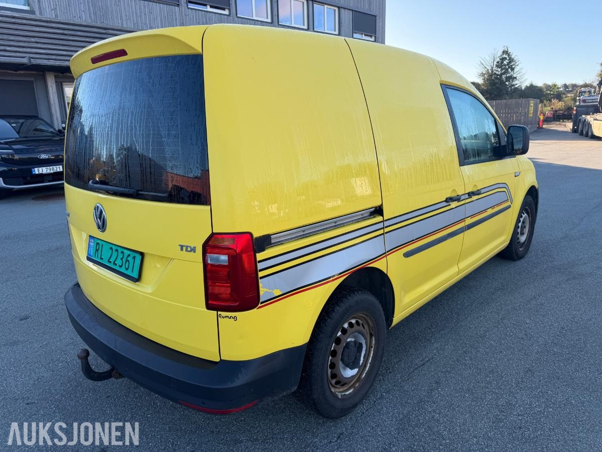 2017 VOLKSWAGEN CADDY 2.0 TDI HENGERFESTE RYGGEKAMERA