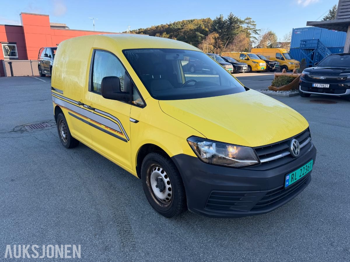 2017 VOLKSWAGEN CADDY 2.0 TDI HENGERFESTE RYGGEKAMERA