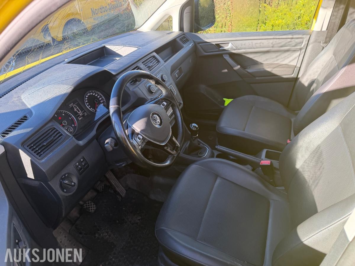2017 VOLKSWAGEN CADDY 2.0 TDI HENGERFESTE RYGGEKAMERA