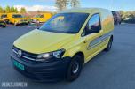 2017 VOLKSWAGEN CADDY 2.0 TDI HENGERFESTE RYGGEKAMERA
