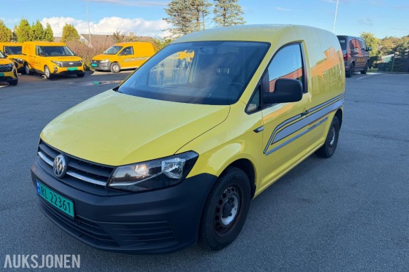 2017 VOLKSWAGEN CADDY 2.0 TDI HENGERFESTE RYGGEKAMERA