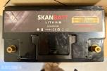 3 stk. SKANBATT Lithium LiFePo4, 12V 60Ah Bluetooth BMS 200CA