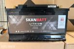 3 stk. SKANBATT Lithium LiFePo4, 12V 60Ah Bluetooth BMS 200CA