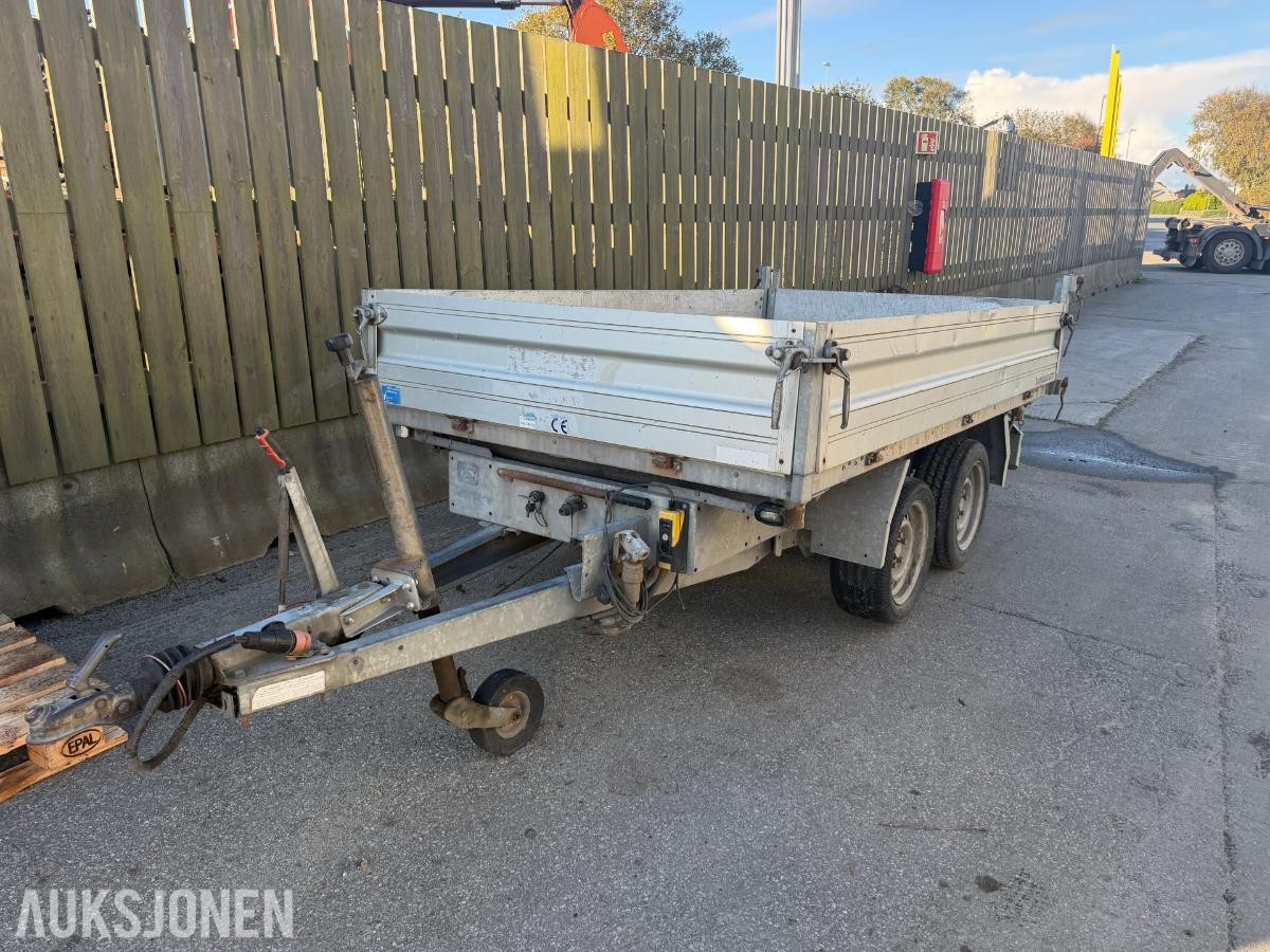 2017 Humbaur HTK 2000.27 tipphenger, 2000 kg totalvekt