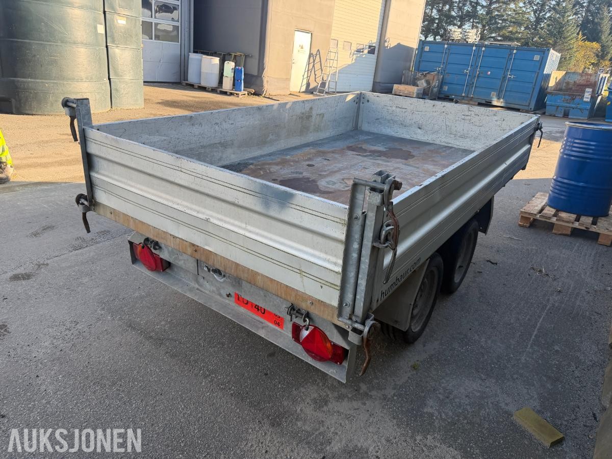 2017 Humbaur HTK 2000.27 tipphenger, 2000 kg totalvekt