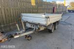 2017 Humbaur HTK 2000.27 tipphenger, 2000 kg totalvekt
