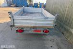 2017 Humbaur HTK 2000.27 tipphenger, 2000 kg totalvekt
