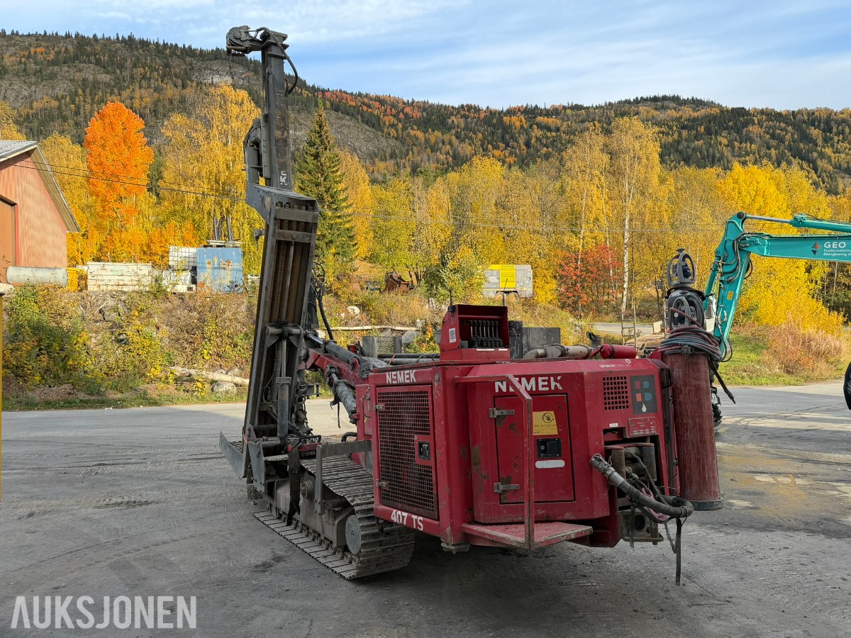 2013 Nemek 407 TS Borerigg
