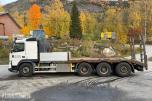 2013 Volvo FMX 500 lastebil med maskinplan - 8x4 