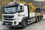 2013 Volvo FMX 500 lastebil med maskinplan - 8x4 