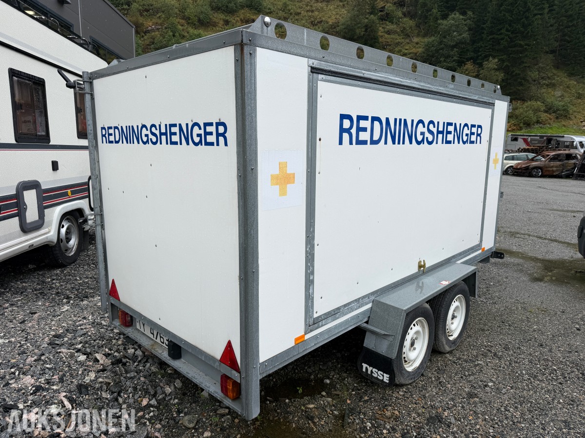 2003 Tysse redningshengar med aggregat og div utstyr