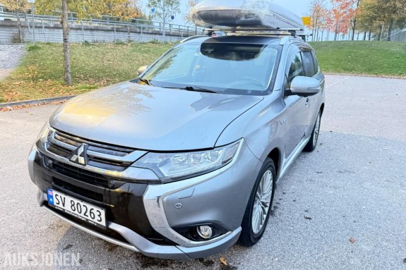 2017 Mitsubishi Outlander PHEV 2.0 HYBRID 202HK 4WD INSTYLE+ RYGGEKAMERA KUPEVARMER