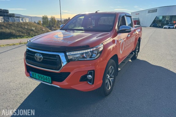 2019 Toyota Hilux Double Cab 2.4 150hk 4WD aut 4D / 204479km