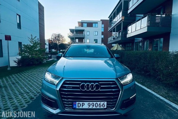 2017 Audi Q7 E-TRON 373 HK QUATTRO AUT ACC HENGERFESTE BOSE PANO LUFT MATRIX