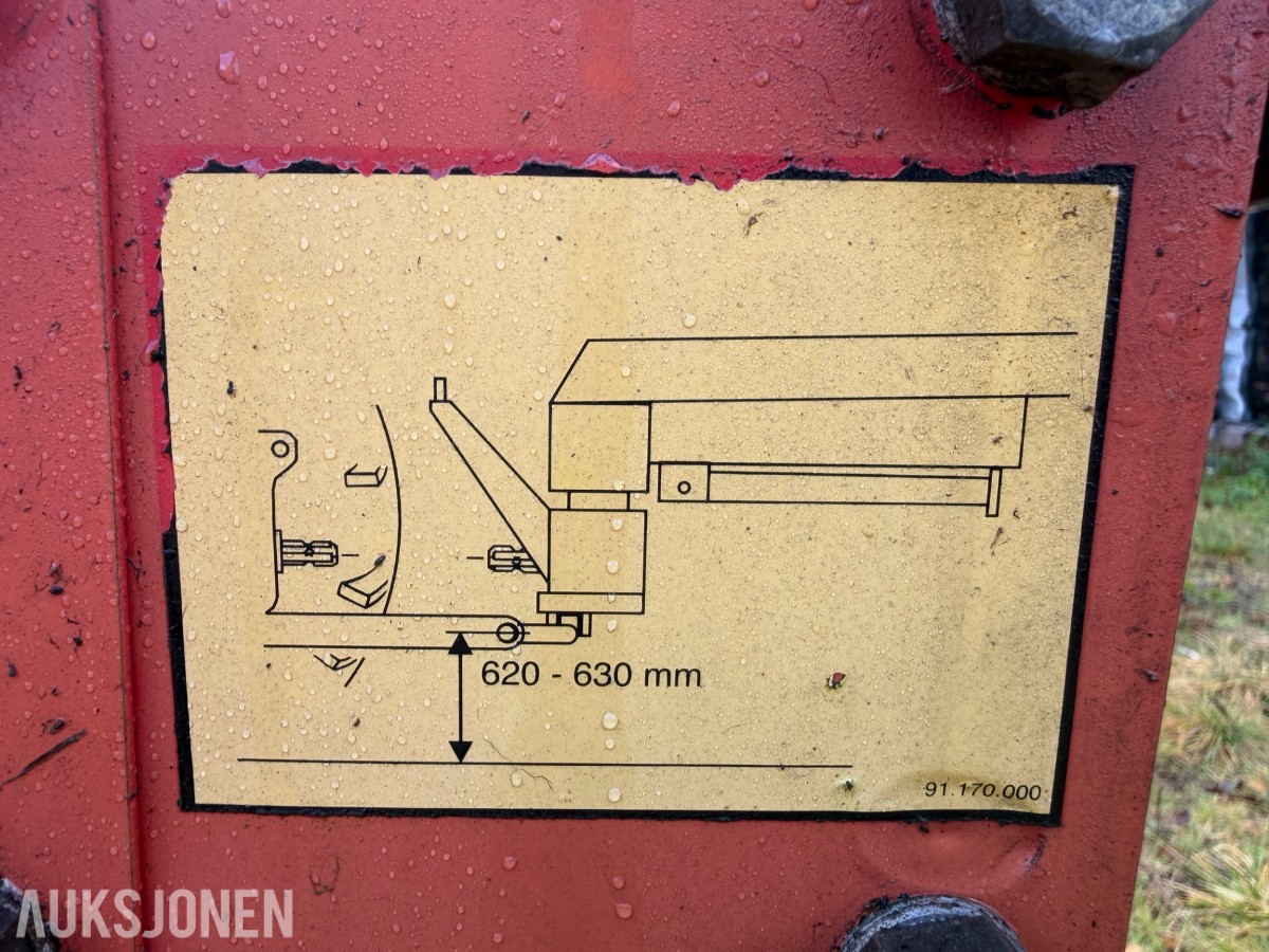 2008 KVERNLAND TAARUP 4232 LT SLÅMASKIN, 3,2 METERS ARBEIDSBREDDE