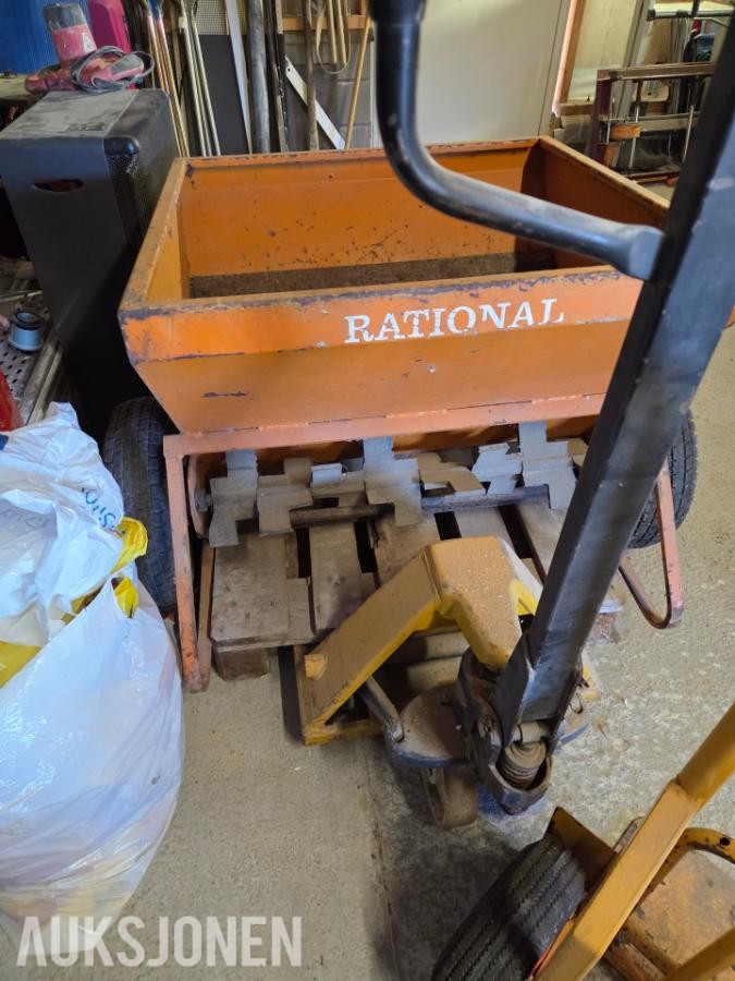 Rational Mt 200 Strøvogn/ sandspreder til bil/atv