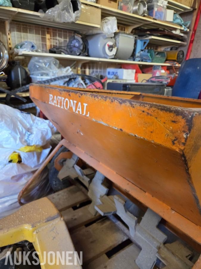 Rational Mt 200 Strøvogn/ sandspreder til bil/atv