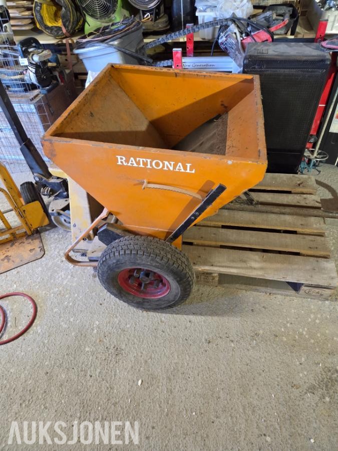 Rational Mt 200 Strøvogn/ sandspreder til bil/atv