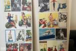 Vespa Retro veggdekorasjon på lerret – 2 stk.