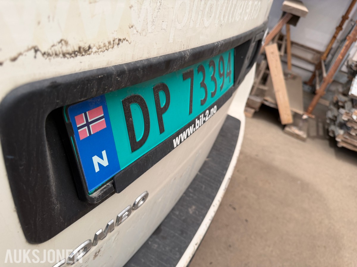 2015 Opel COMBO 1.2-90 D - repobjekt - 125 854 km