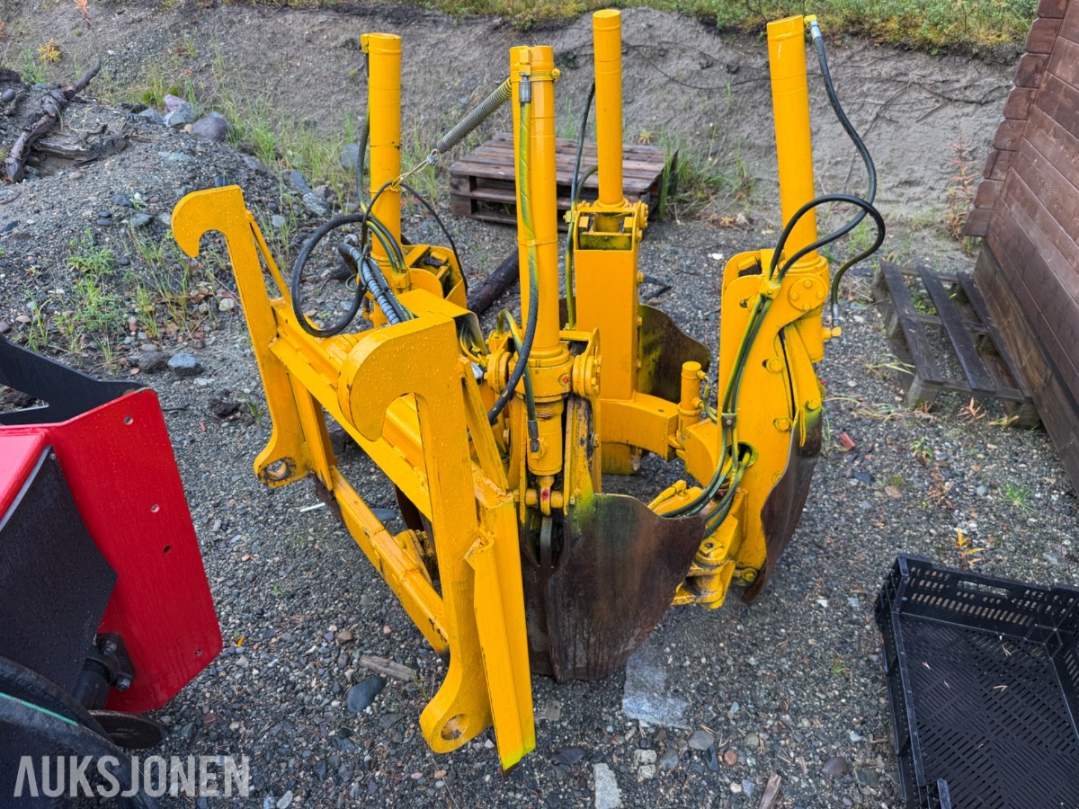 Hydraulisk trespade med BM-feste