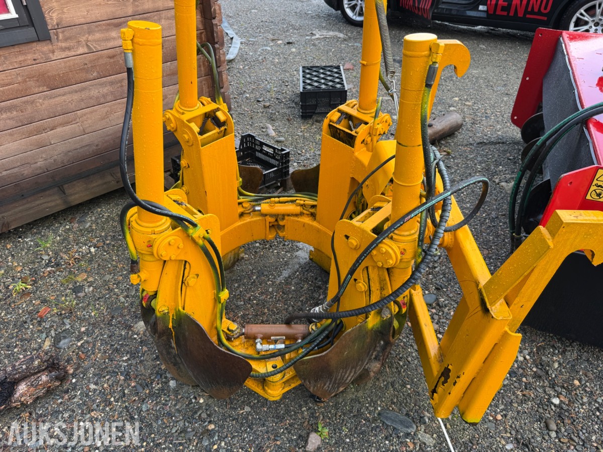 Hydraulisk trespade med BM-feste