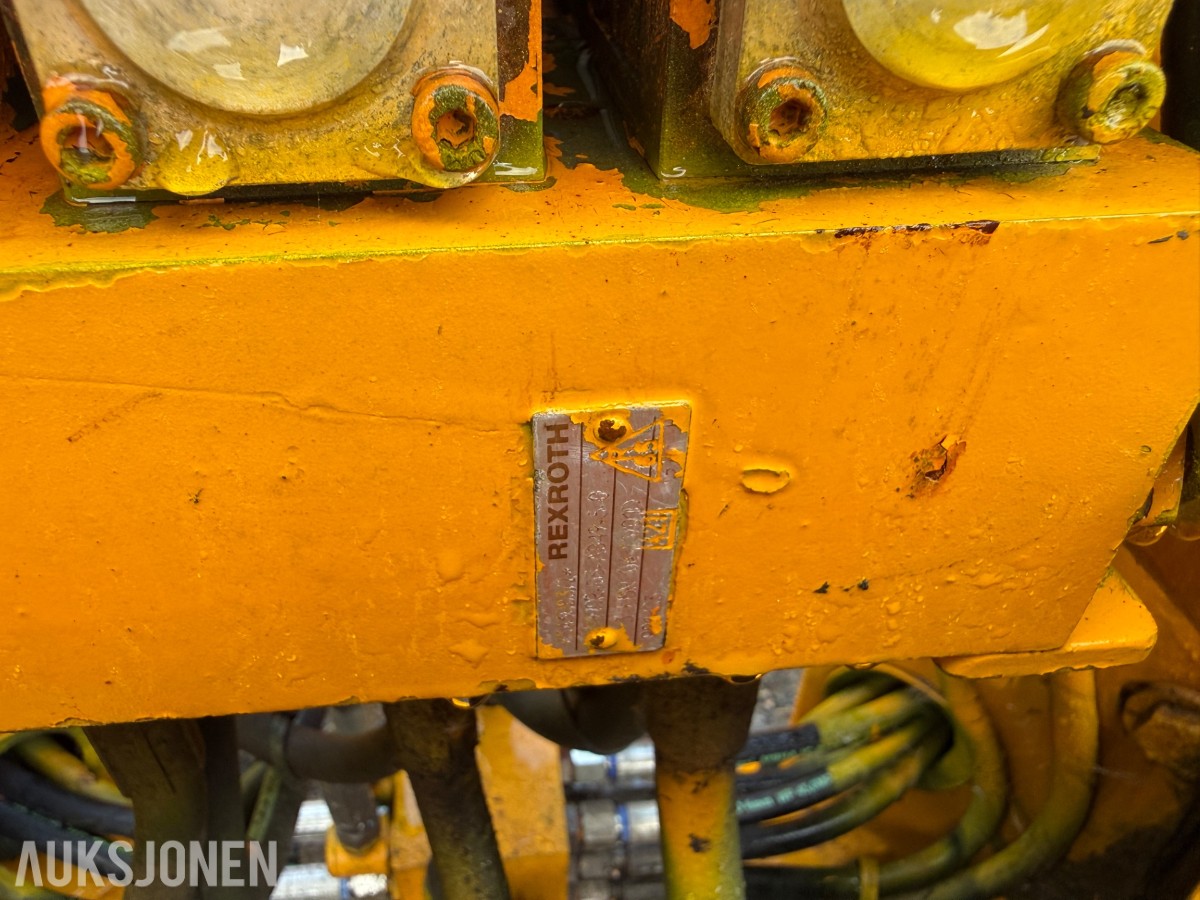 Hydraulisk trespade med BM-feste