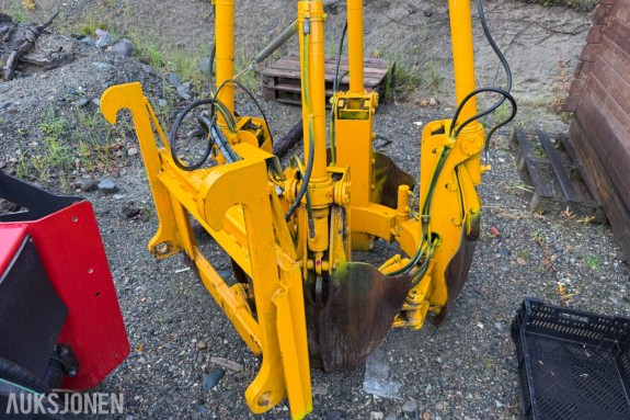 Hydraulisk trespade med BM-feste