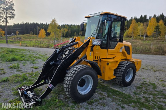 2026 Powertrack L45 hjullaster 2500 kg løftekapasitet ny gått 0,7 timer