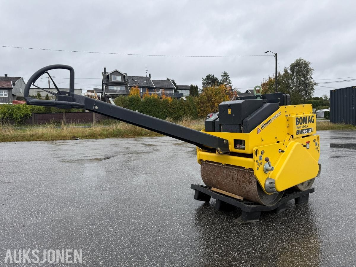 2018 Bomag BW75 H tandemvals / vibrovals