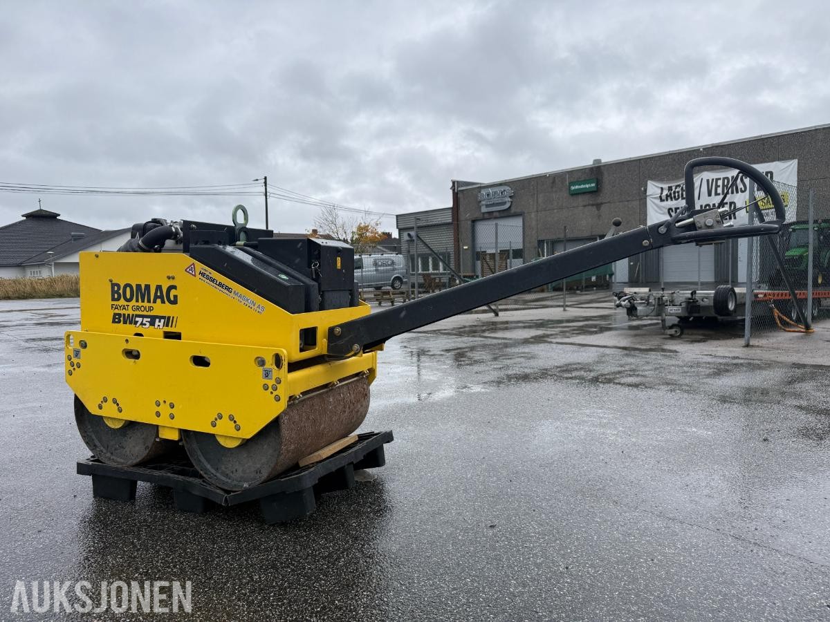 2018 Bomag BW75 H tandemvals / vibrovals