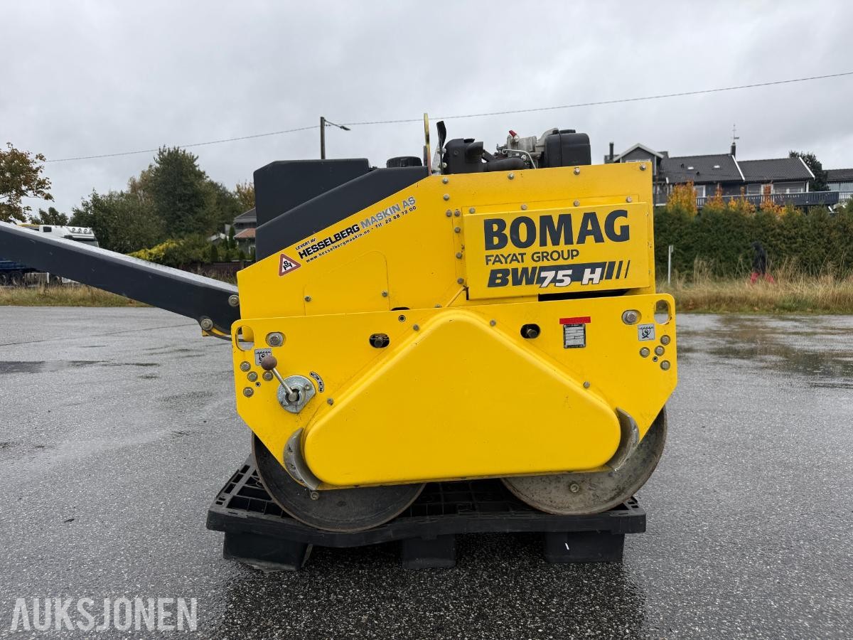 2018 Bomag BW75 H tandemvals / vibrovals