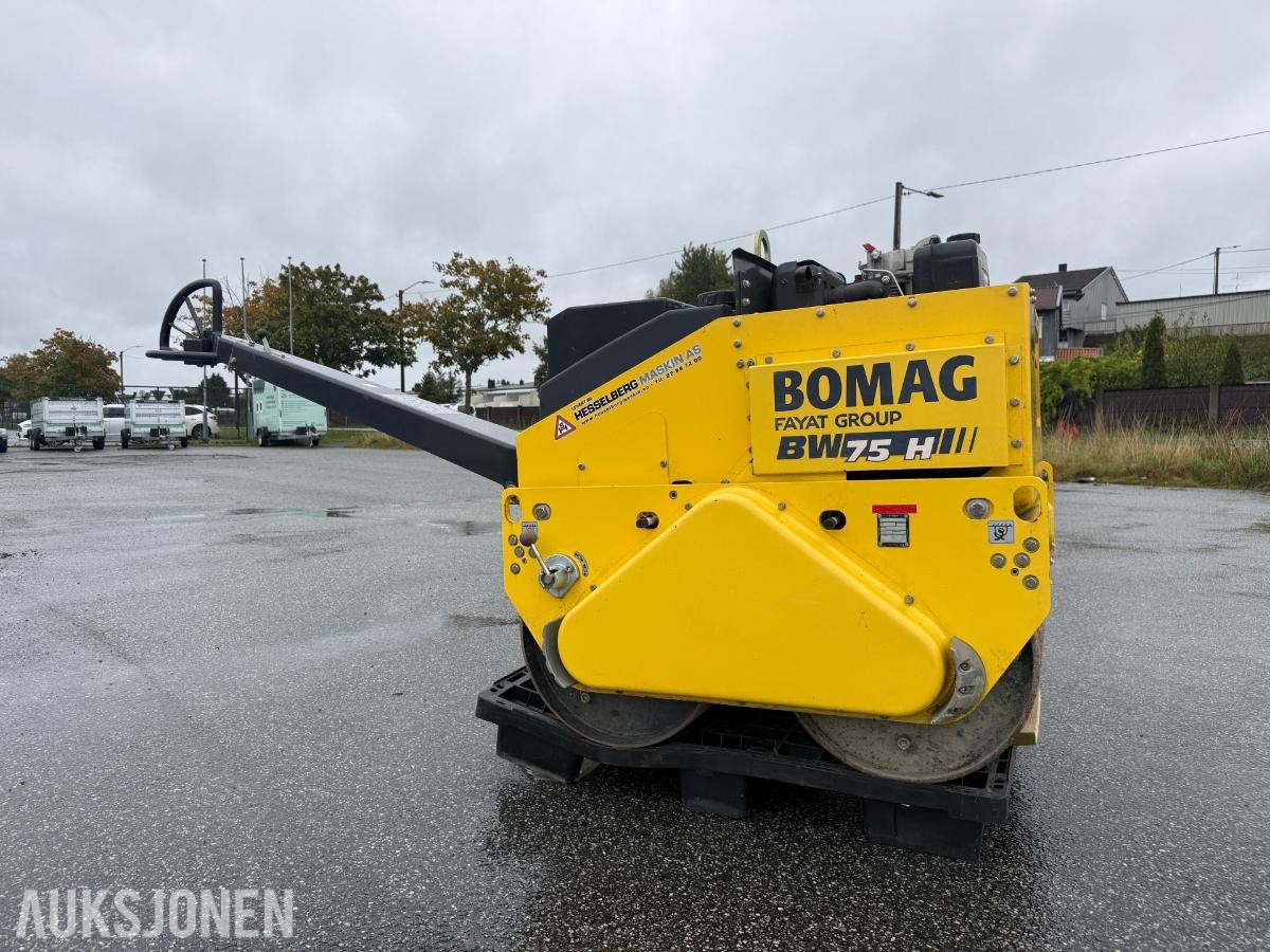 2018 Bomag BW75 H tandemvals / vibrovals