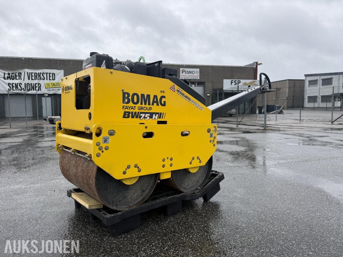 2018 Bomag BW75 H tandemvals / vibrovals