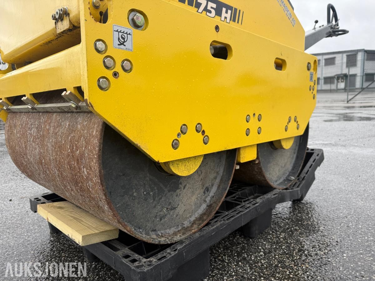 2018 Bomag BW75 H tandemvals / vibrovals