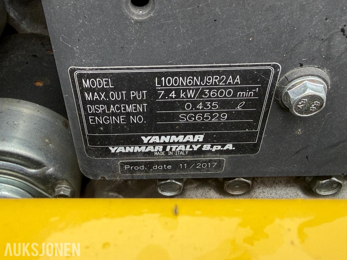 2018 Bomag BW75 H tandemvals / vibrovals