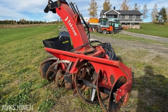 Tokvam hydraulisk snøfreser til traktor