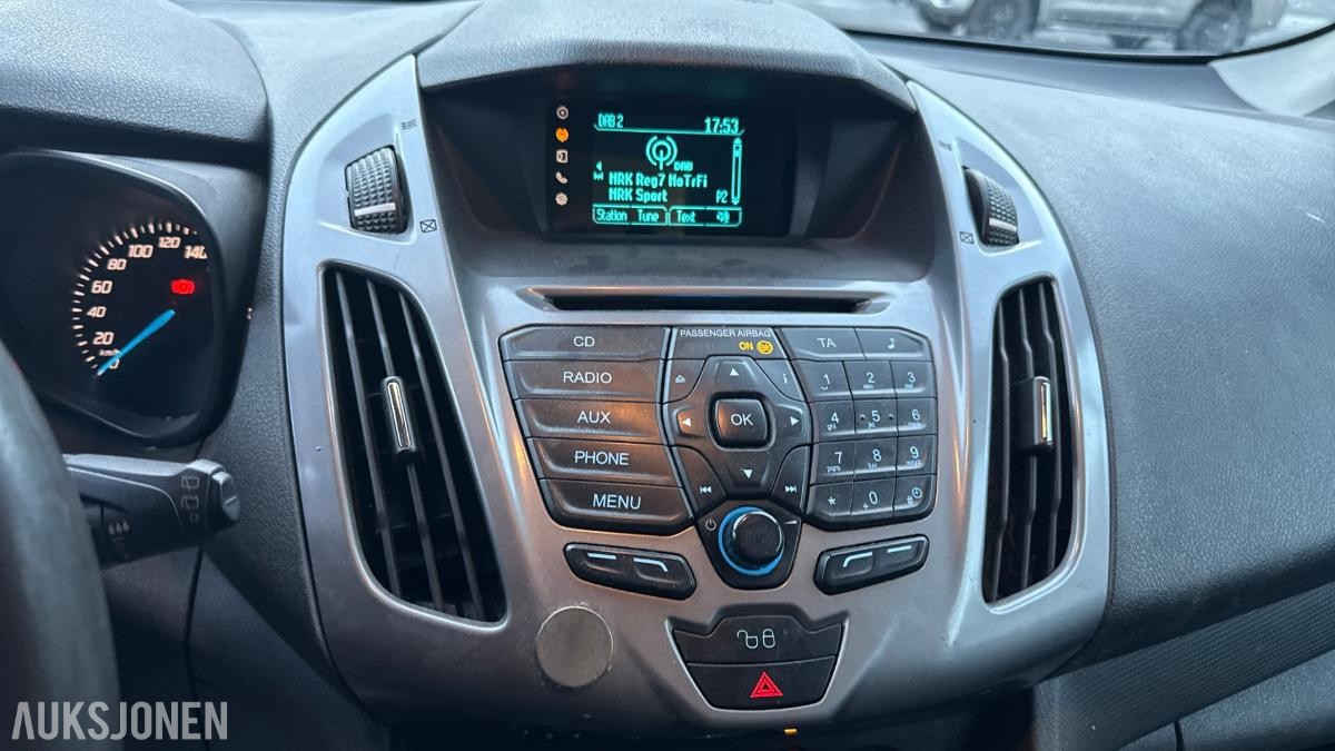 2017 Ford Transit Connect m/ drivstoffvarmer, 207844km