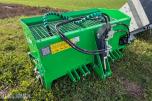SAMI SL-2-250 sandstrøer, hydraulisk drift, CE-merket, beskyttelsesgitter og hurtigkoblinger