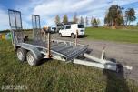 2019 Tredal T-30-M maskinhenger, 3000 kg totalvekt, kjørebruer og boggi