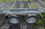 2019 Tredal T-30-M maskinhenger, 3000 kg totalvekt, kjørebruer og boggi