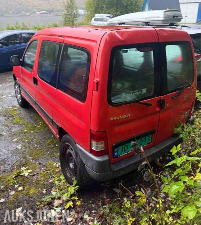 2007 Peugeot Partner 1.6 Diesel 75hk 4X4 Delebil