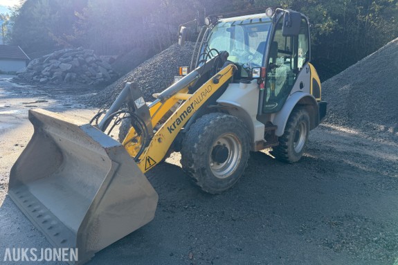 2013 Kramer Allrad 480 hjullaster, ca. 2 270 t, registrert traktor, 0,85 m3 skuffe